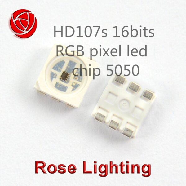 HD107s Pixel 5050 LED chip with 16 bits