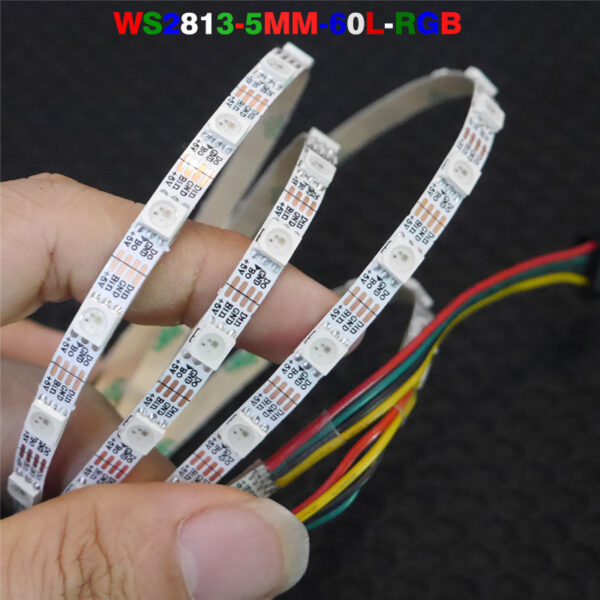 ws2813 pixel led tape 5mm width